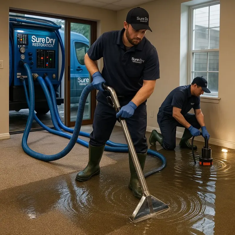 Water Extraction and Removal process in Castroville, CA